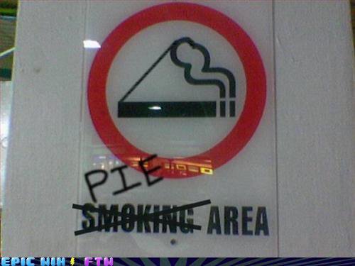 Smoke area die area