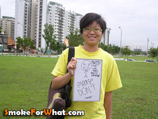 Quit Smoking Supporter - Compassvale secondary student 5 - photo